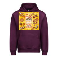 Mauve Wine pumpkin pie and family Urban Hoodie - TumblerDesignByShophia