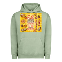 Pigment Oil Green pumpkin pie and family Urban Hoodie - TumblerDesignByShophia