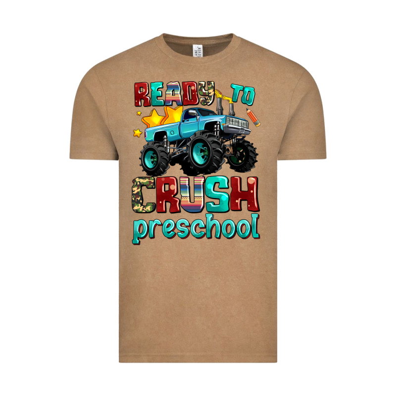 Ready To School Crush Preschool Vintage Tee by AdoDesignShop | Teevron
