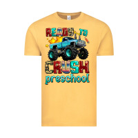 Vintage Mustard ready to school crush preschool Vintage Tee - AdoDesignShop