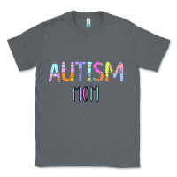 Charcoal Heather Titi Pretty Art Autism Mom Classic Tee - CowhideDigitalArt