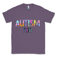 Lavender Titi Pretty Art Autism Mom Classic Tee - CowhideDigitalArt
