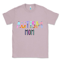 Lilac Titi Pretty Art Autism Mom Classic Tee - CowhideDigitalArt