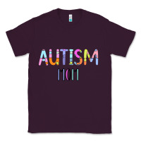 Plum Titi Pretty Art Autism Mom Classic Tee - CowhideDigitalArt