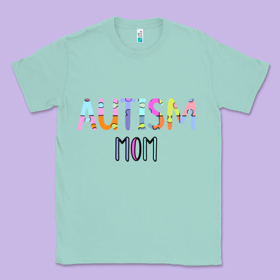 Titi Pretty Art Autism Mom Classic Tee Designed By Cowhidedigitalart
