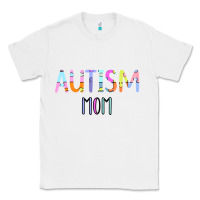 White Titi Pretty Art Autism Mom Classic Tee - CowhideDigitalArt