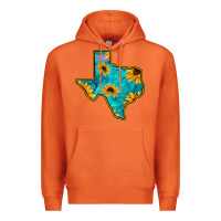 Carrot Sunflower Turquoise Texas Premium Hoodie - Bettercallsaul