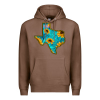 Chestnut Sunflower Turquoise Texas Premium Hoodie - Bettercallsaul