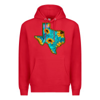 Red Sunflower Turquoise Texas Premium Hoodie - Bettercallsaul