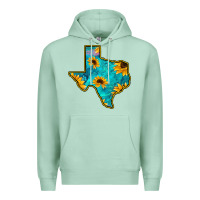 Seafoam Sunflower Turquoise Texas Premium Hoodie - Bettercallsaul