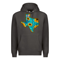 Smoke Sunflower Turquoise Texas Premium Hoodie - Bettercallsaul