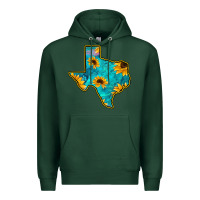 Sports Green Sunflower Turquoise Texas Premium Hoodie - Bettercallsaul