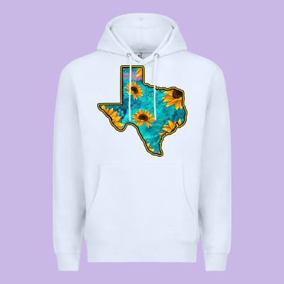 Sunflower Turquoise Texas Premium Hoodie Designed By Bettercallsaul