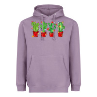 Christmas Cactuses Heavyweight Hoodie | Teevron