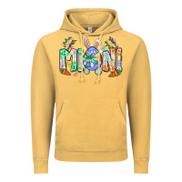 Vintage Mustard Easter Day mini Vintage Hoodie - Neo Western