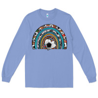 Colony Blue soccer rainbow Long Sleeve Tee - Artiststas