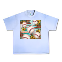 Grape Ice baseball leopard sunflower Urban Heavy Tee - JahusDesignShop