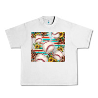 Lunar Rock baseball leopard sunflower Urban Heavy Tee - JahusDesignShop