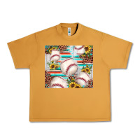 Peanut Butter baseball leopard sunflower Urban Heavy Tee - JahusDesignShop