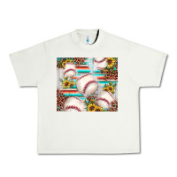 Pistachio baseball leopard sunflower Urban Heavy Tee - JahusDesignShop