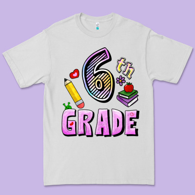 Premium Tee Sixth Grade