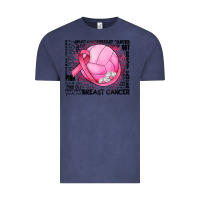 Vintage Denim breast cancer volleyball Vintage Tee - JahusDesignShop