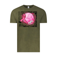 Vintage Olive breast cancer volleyball Vintage Tee - JahusDesignShop