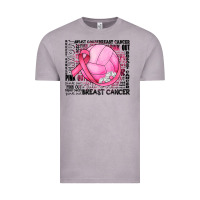Vintage Zinc breast cancer volleyball Vintage Tee - JahusDesignShop