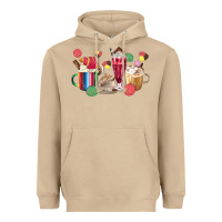 Mushroom mexico dessert coffee cups Heavyweight Hoodie - MaliasSmallBusiness