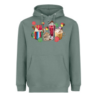Sage mexico dessert coffee cups Heavyweight Hoodie - MaliasSmallBusiness