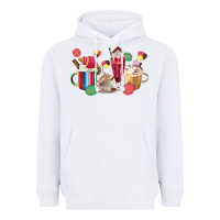 White mexico dessert coffee cups Heavyweight Hoodie - MaliasSmallBusiness
