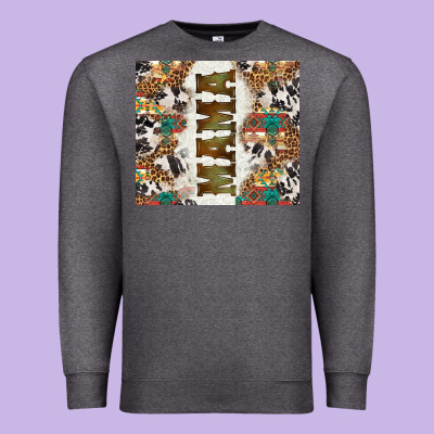 Western Mama Tumbler Premium Sweatshirt Designed By Bundleandbundleshop