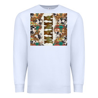 White Western Mama Tumbler Premium Sweatshirt - BundleAndBundleShop