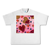 Lunar Rock valentines day waffles seamless pattern Urban Heavy Tee - BundleAndBundleShop