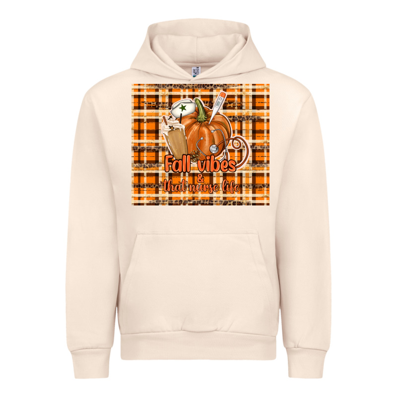 Fall Vibes And That Nurse Life Urban Hoodie by TumblerDesignByShophia | Teevron