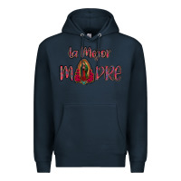 Navy La Mejor Madre Premium Hoodie - Bettercallsaul