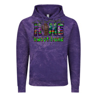 Cloud Purple home sweet home Vintage Hoodie - CowhideDigitalArt