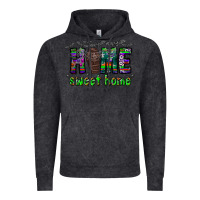 Vintage Black home sweet home Vintage Hoodie - CowhideDigitalArt