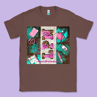 Lpn Licenced Practical Nurse And Element Classic Tee Designed By Adodesignshop