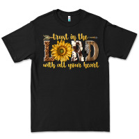 Black Trust in the lord with all your heart Premium Tee - texasbilliewilder