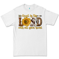 White Trust in the lord with all your heart Premium Tee - texasbilliewilder