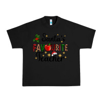 Black santas favourite teacher Urban Heavy Tee - AdoDesignShop