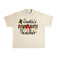 Sandshell santas favourite teacher Urban Heavy Tee - AdoDesignShop