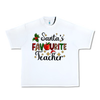 White santas favourite teacher Urban Heavy Tee - AdoDesignShop