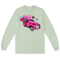 Truck With Hearts Long Sleeve Tee | Teevron