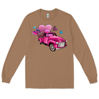 Toasted Coconut truck with hearts Long Sleeve Tee - AdoDesignShop