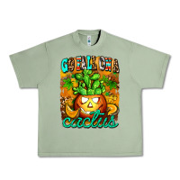 Oil Green go fall on a cactus Urban Heavy Tee - AdoDesignShop