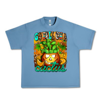 Pebble Blue go fall on a cactus Urban Heavy Tee - AdoDesignShop