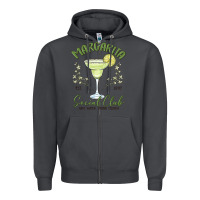 Smoke margarita social club Zipper Hoodie - MaliasSmallBusiness