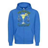 True Royal margarita social club Zipper Hoodie - MaliasSmallBusiness